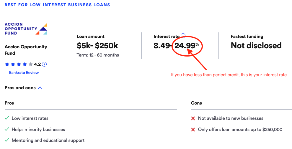 Guide on how to get business funding with bad credit in Goodyear, AZ